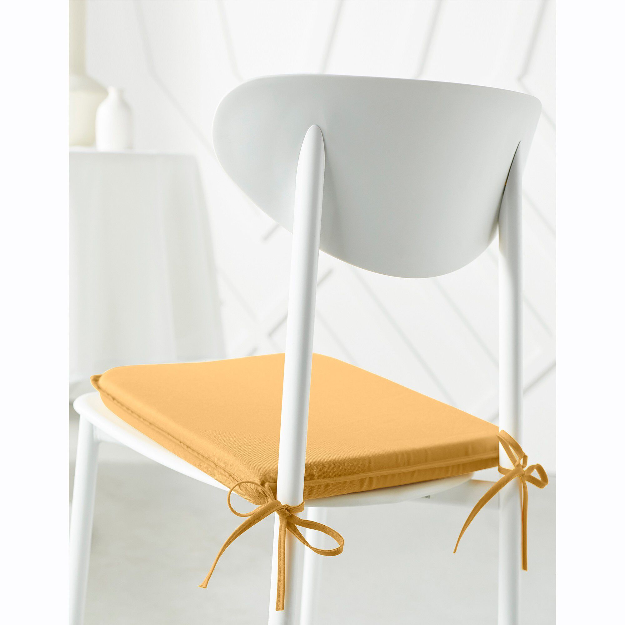 Galette de chaise unie