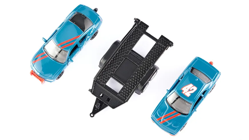 SIKU 2565 Super - Dodge Charger mit Dodge Challenger SRT Racing