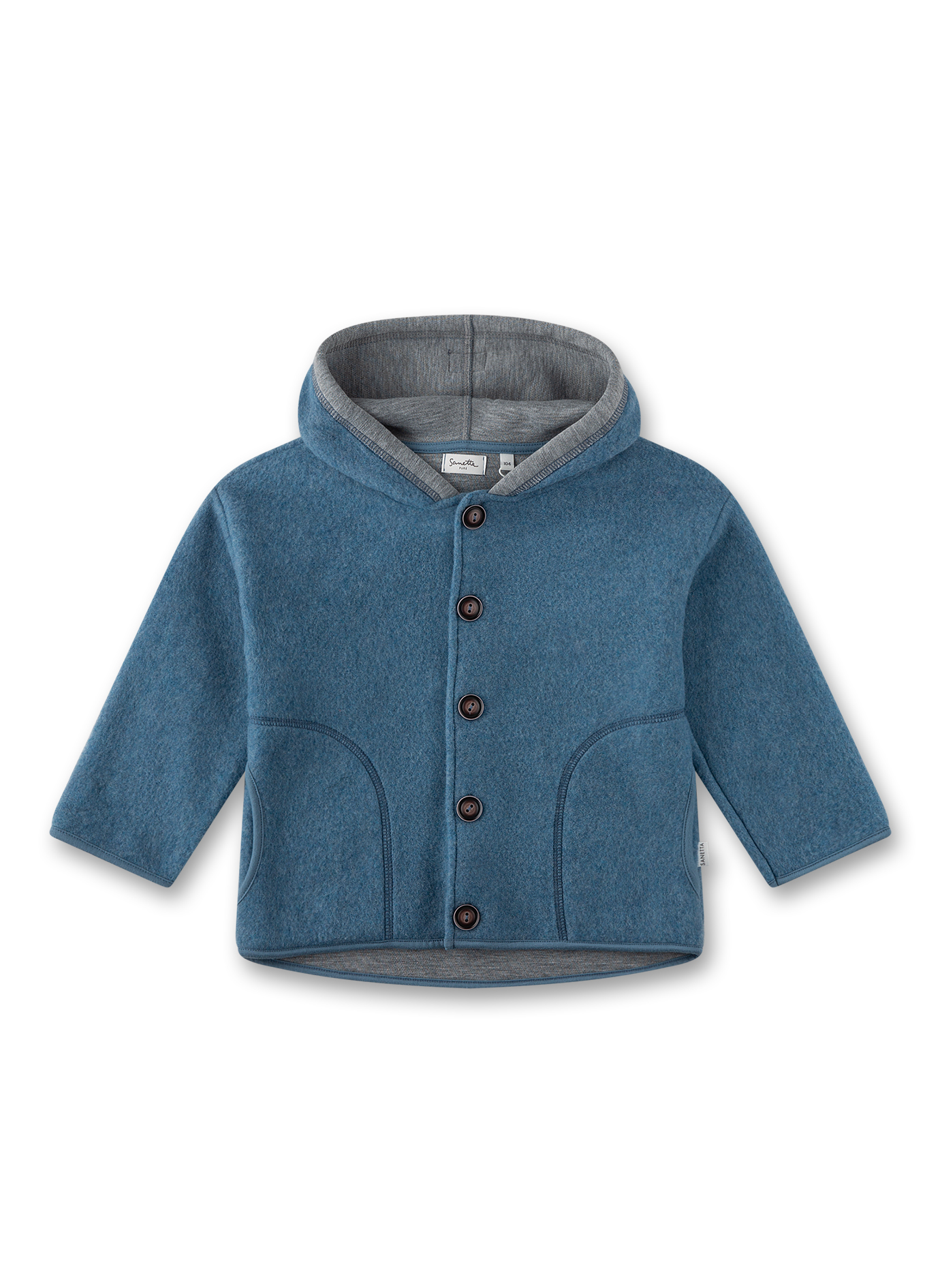 Jungen-Fleece-Jacke Blau