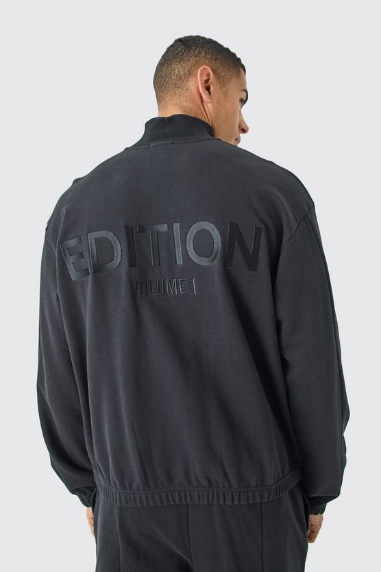 Kastige Oversize Bomberjacke