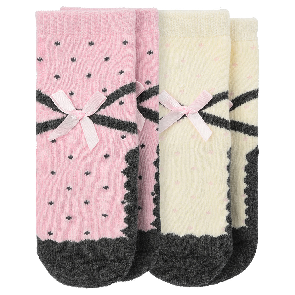 2 Paar Baby Stoppersocken
