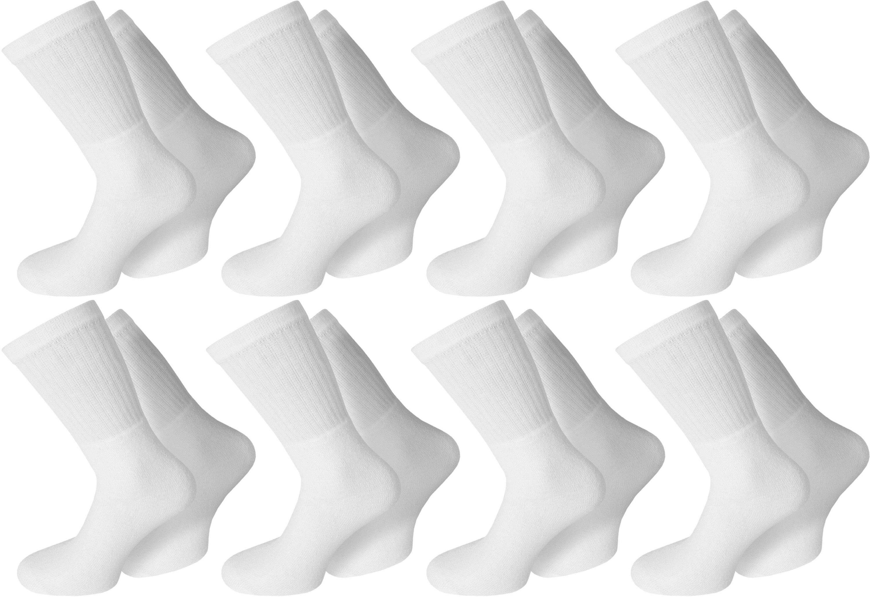normani Sportsocken 20 Paar Tennis-Socken (20er-Set, 20 Paar) mit Vollfrotteeverstärkung