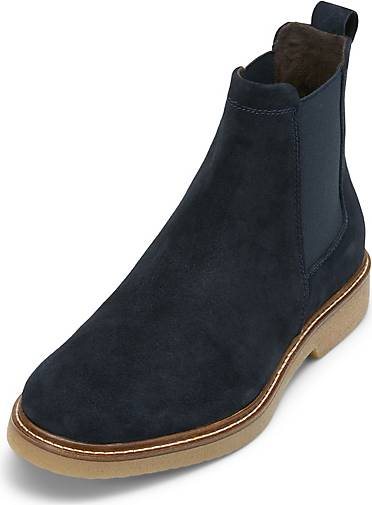 Marc O'Polo Chelsea-Boot aus softem Velours-Rindleder