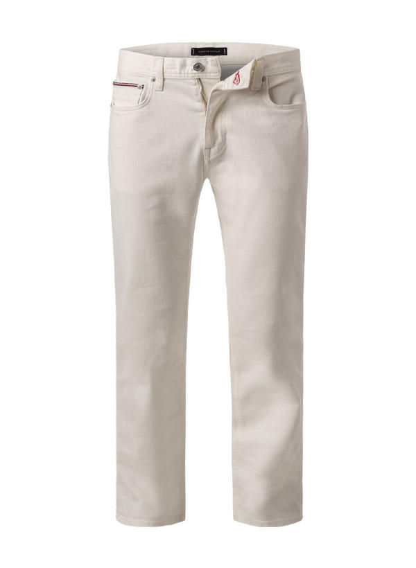 Tommy Hilfiger, Jeans, Staight Fit, Baumwoll-Stretch, creme
