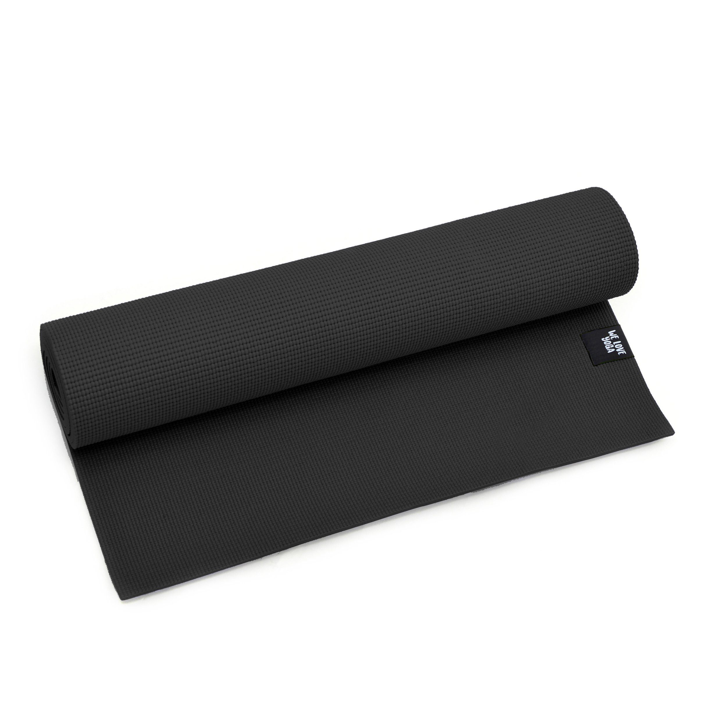 ZenPower Yogamatte Yogamatte We Love Yoga 183x60x0,6 cm (Einzelprodukt), langlebig und strapazierfähig, bietet mit nur 6mm maximale Stabilität