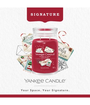 Yankee Candle Letters To Santa Signature Jar Duftkerze-567 g