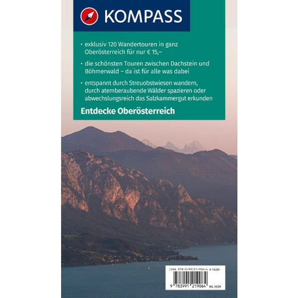 KOMPASS WANDERLUST OBERÖSTERREICH - Wanderführer