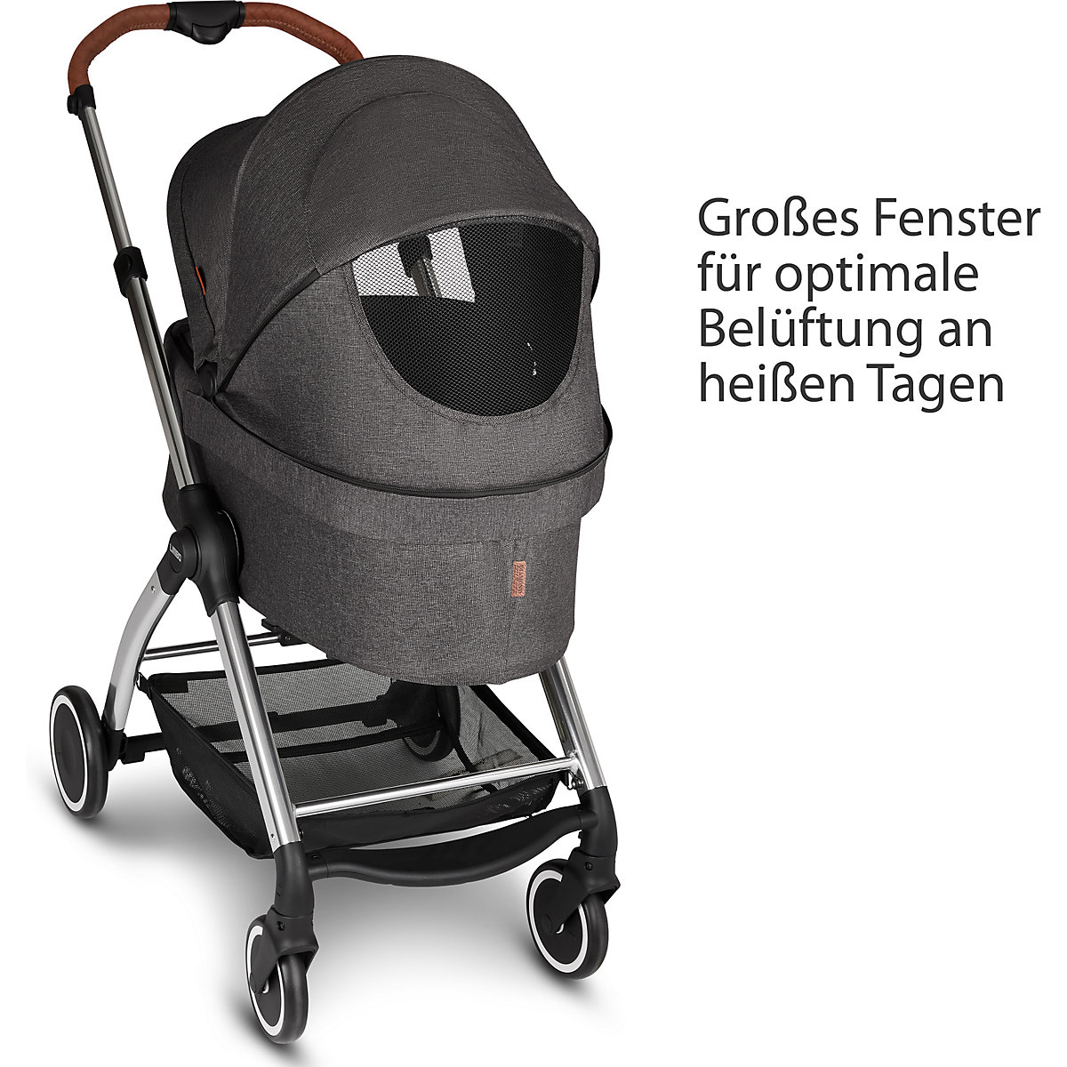 Kinderwagenaufsatz Limbo, Diamond asphalt