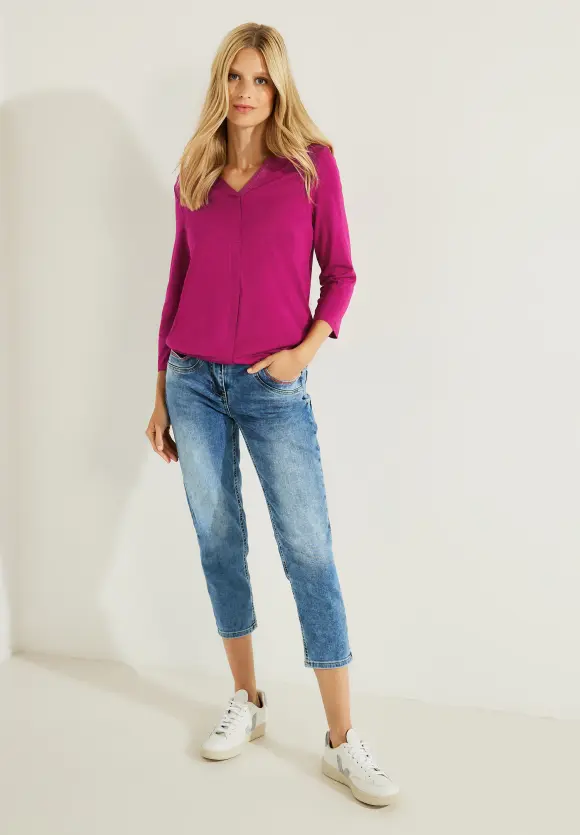 CECIL Tunikashirt in Unifarbe