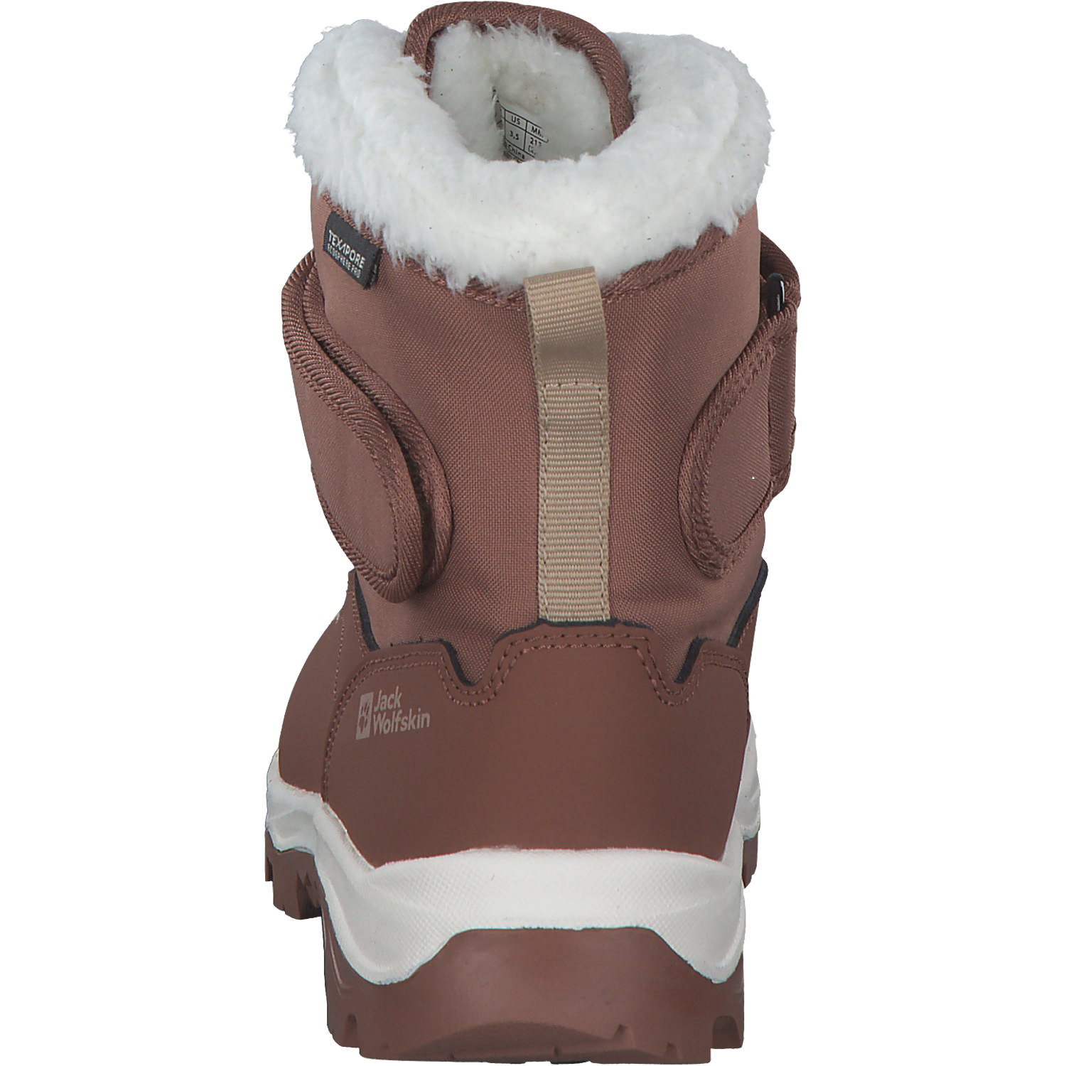 Jack Wolfskin 4054091, Winterstiefel, Kinder, wild ginger