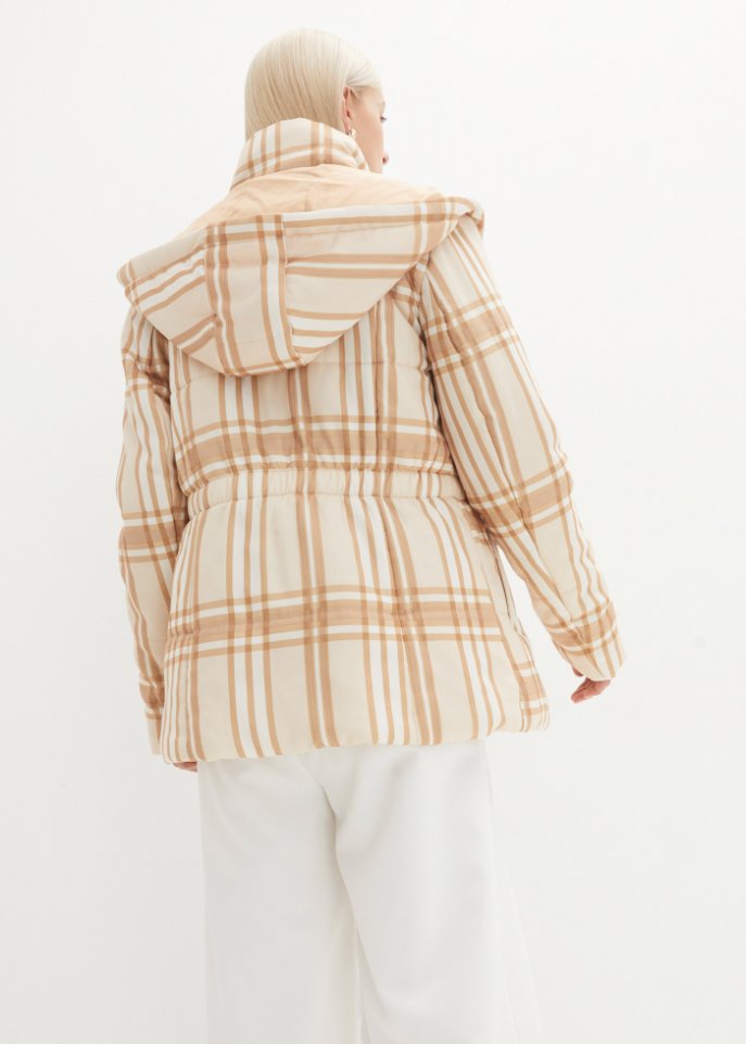 Steppjacke kariert