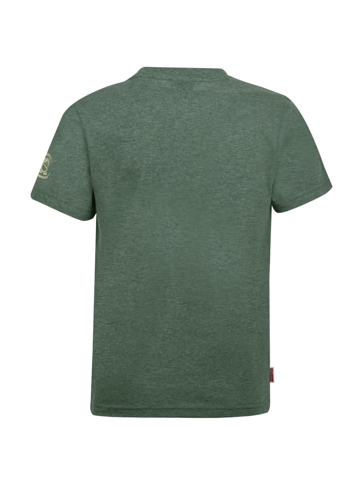 Trollkids Funktionsshirt Oslo in khaki green günstig kaufen