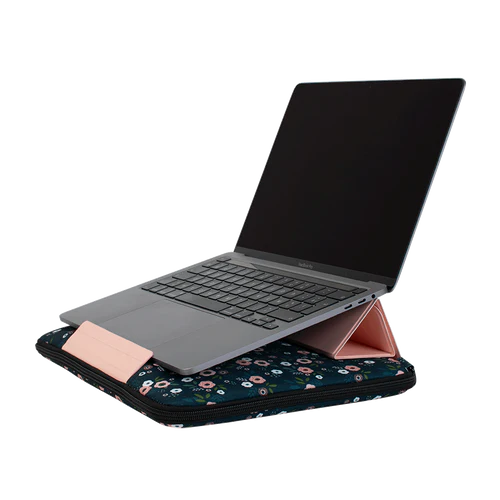 Sandton 13-inch laptop sleeve, petrol blue