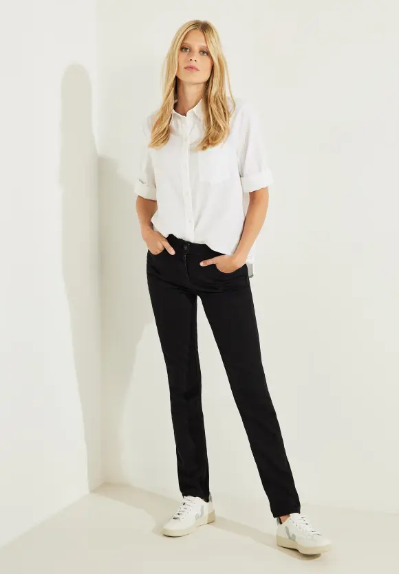 CECIL Schwarze Slim Fit Jeans