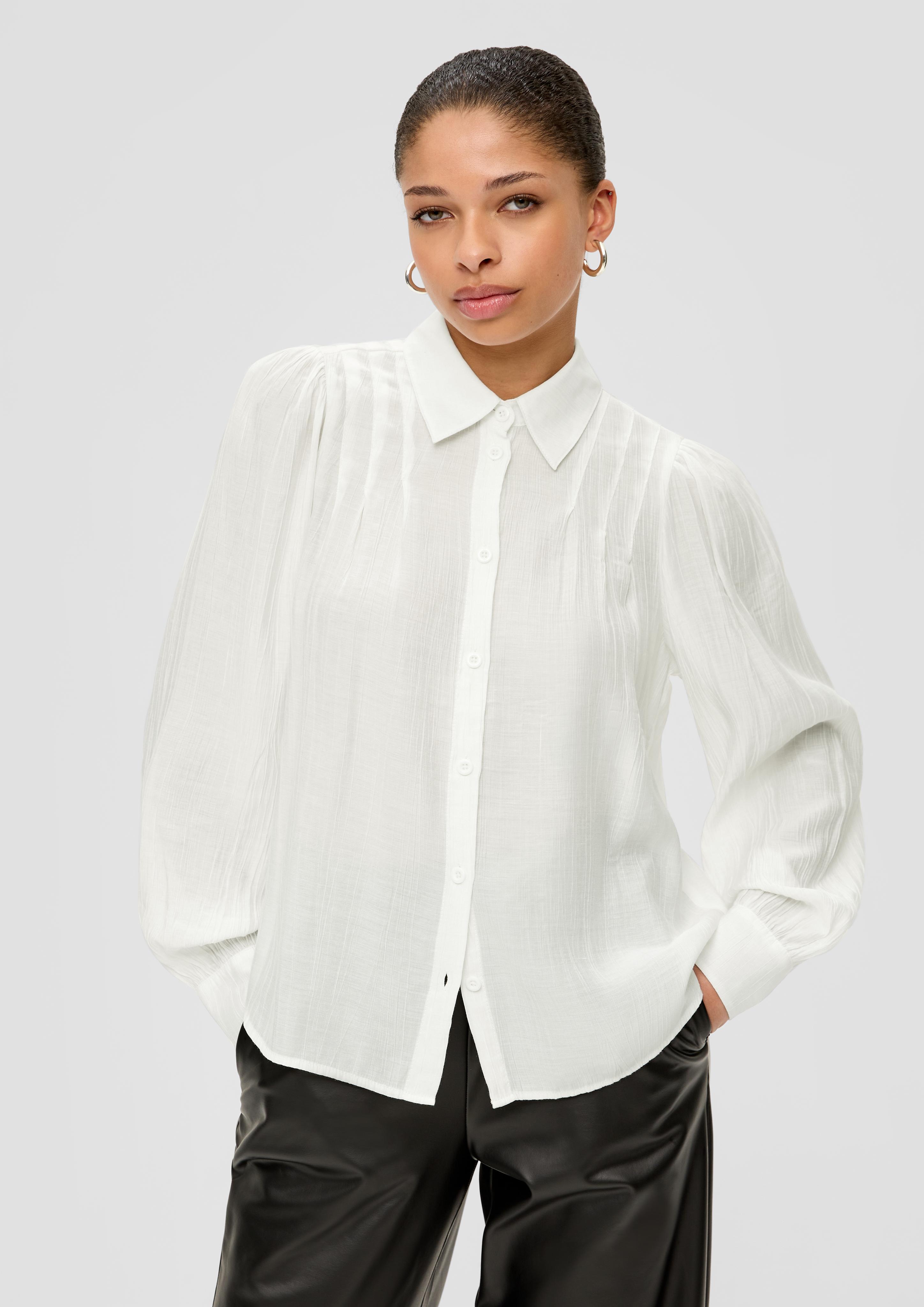 Bluse mit Raffung  2137458-0200