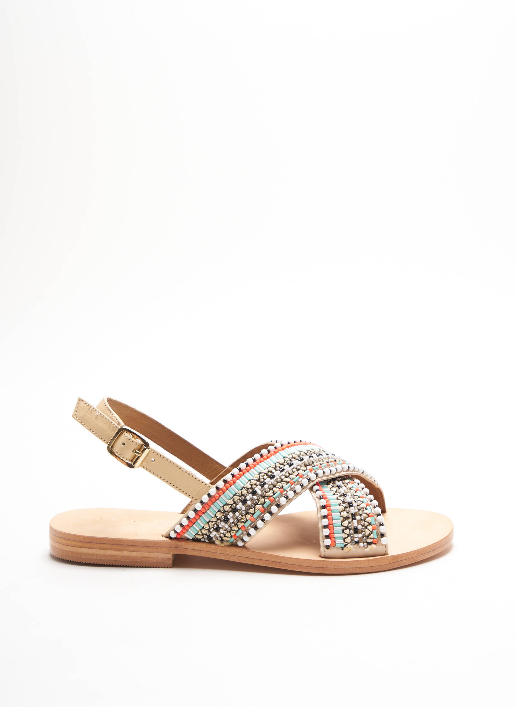 Cosmoparis Sandales Nu Pieds Femme couleur bleu