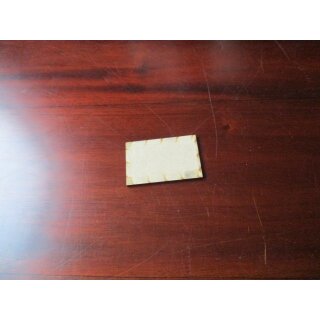 MDF Base Eckig 60x40mm (20)