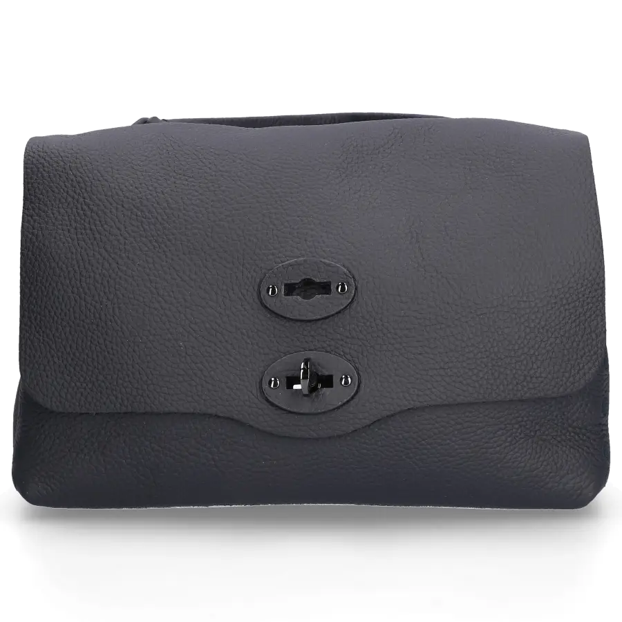 Zanellato - Handtasche POSTINA S PURA Kalbsleder - schwarz