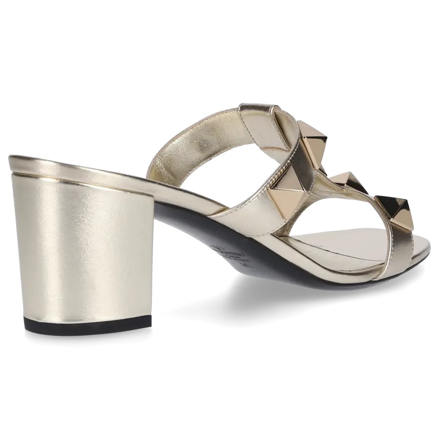 Valentino Garavani - Sandalen ROMAN STUD Kalbsleder - gold