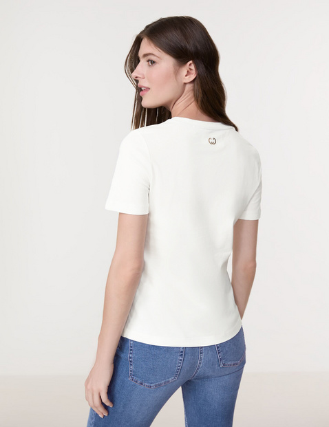 T-Shirt aus Baumwolle mit Frontprint