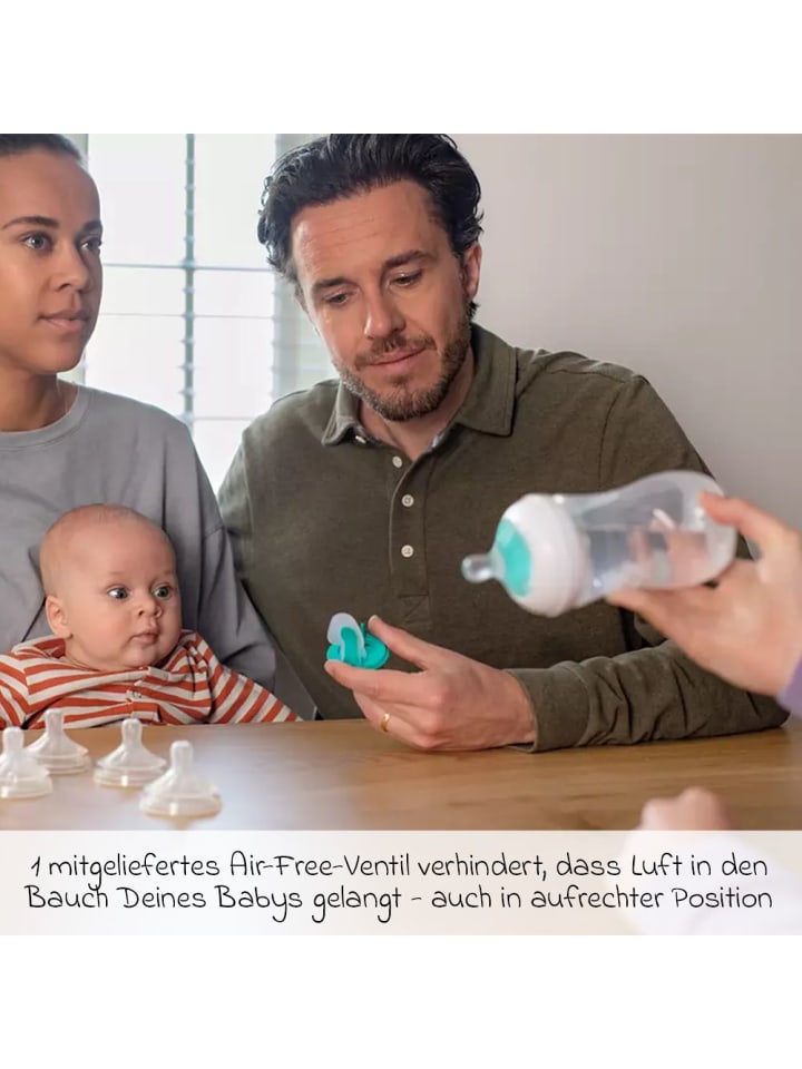 Philips Avent PP-Flasche Natural Response 260ml mit AirFree Ventil in weiss günstig kaufen onesize