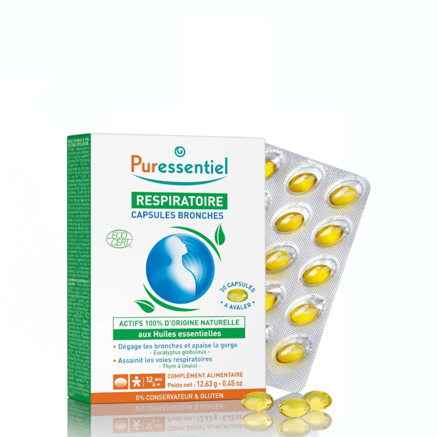 Puressentiel Respiratoire Capsules Bronches x30