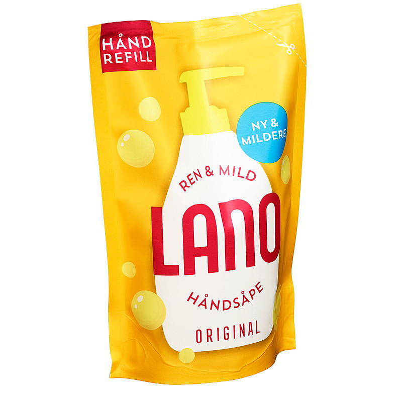 Lano Håndsåpe 300 ml refill, Lano