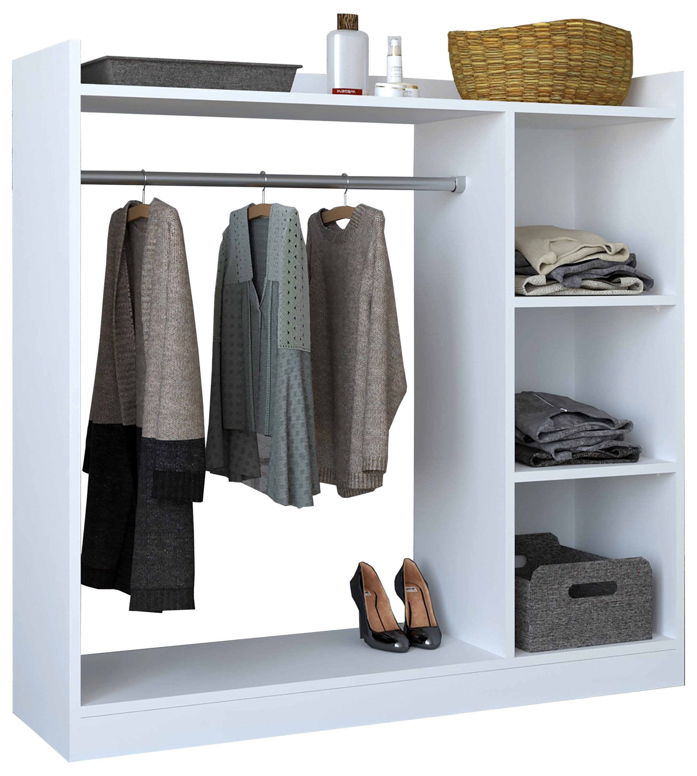 VCM Kleiderschrank Offener begehbarer Kleiderschrank Regal Palosa (1-St)
