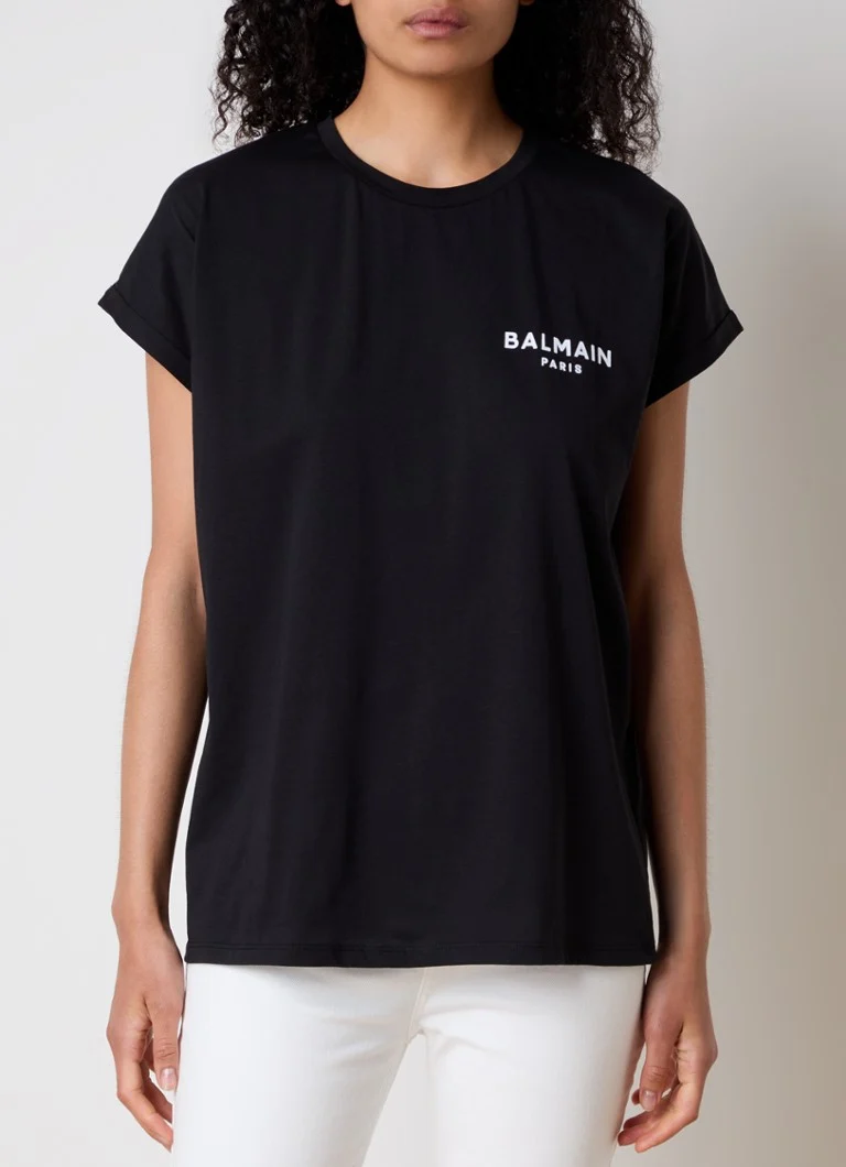 Balmain  T-shirt met logo