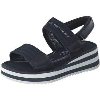 Tom Tailor Sandale in blau