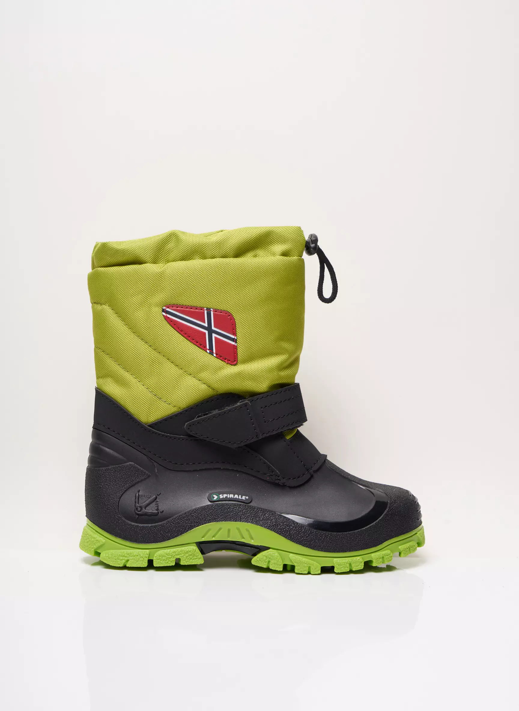 Spirale Bottines Garcon couleur vert