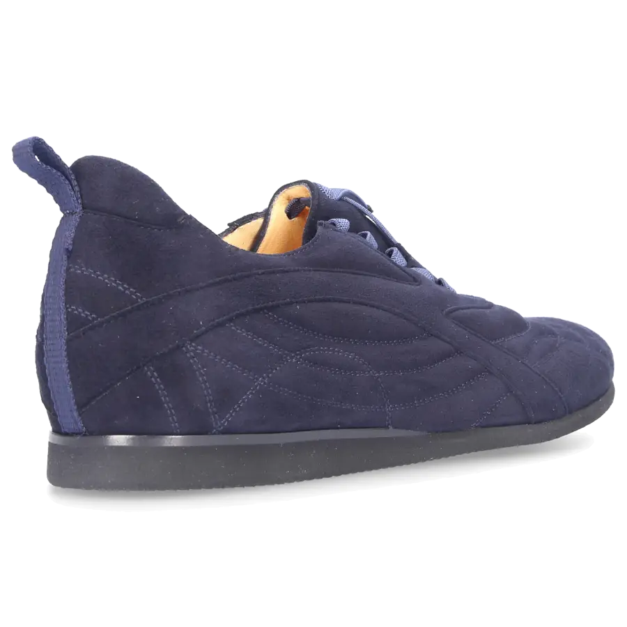 Truman's - Slip Ons 9357 Veloursleder - blau