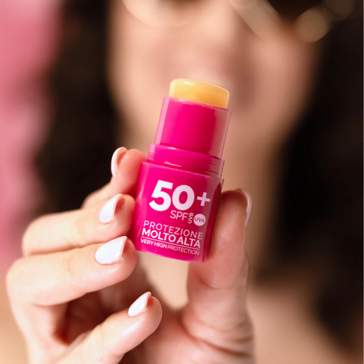 Barra solar invisible en barra protectora SPF50+ - Barra solar de alta protección.