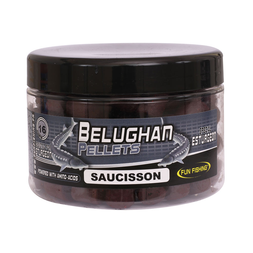 Fun Fishing sausage-shaped sturgeon pellets, 300g - 16mm