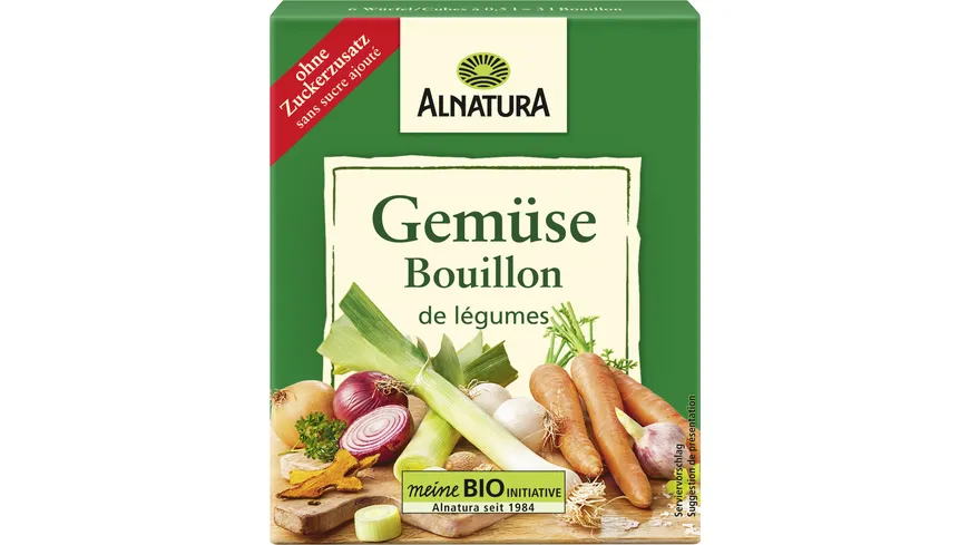 Alnatura Bio Gemüsebouillon Würfel 66 g