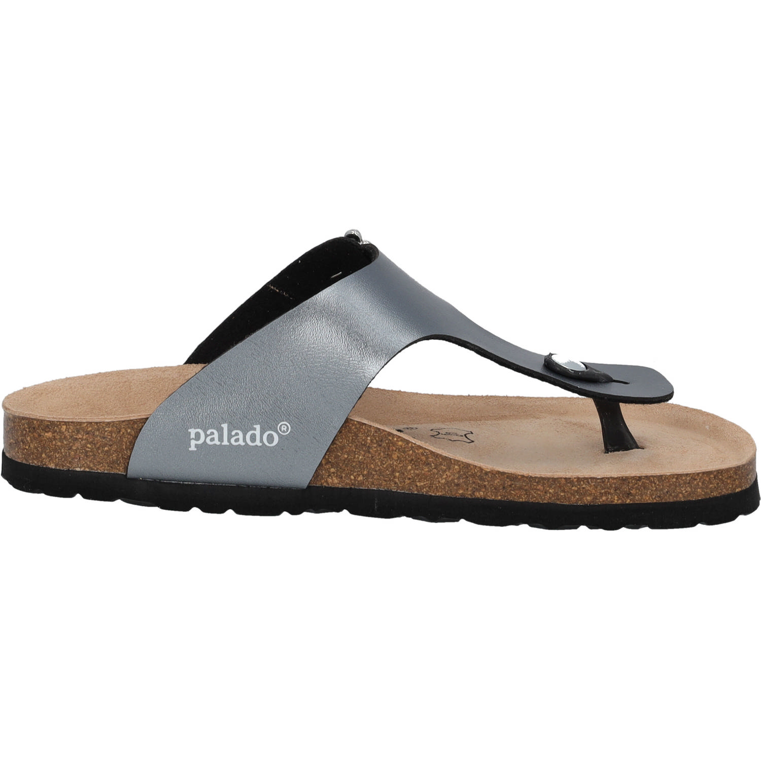 Palado Kos SQ by Sila Sahin, Zehentrenner, Damen, Anthrazit Metallic