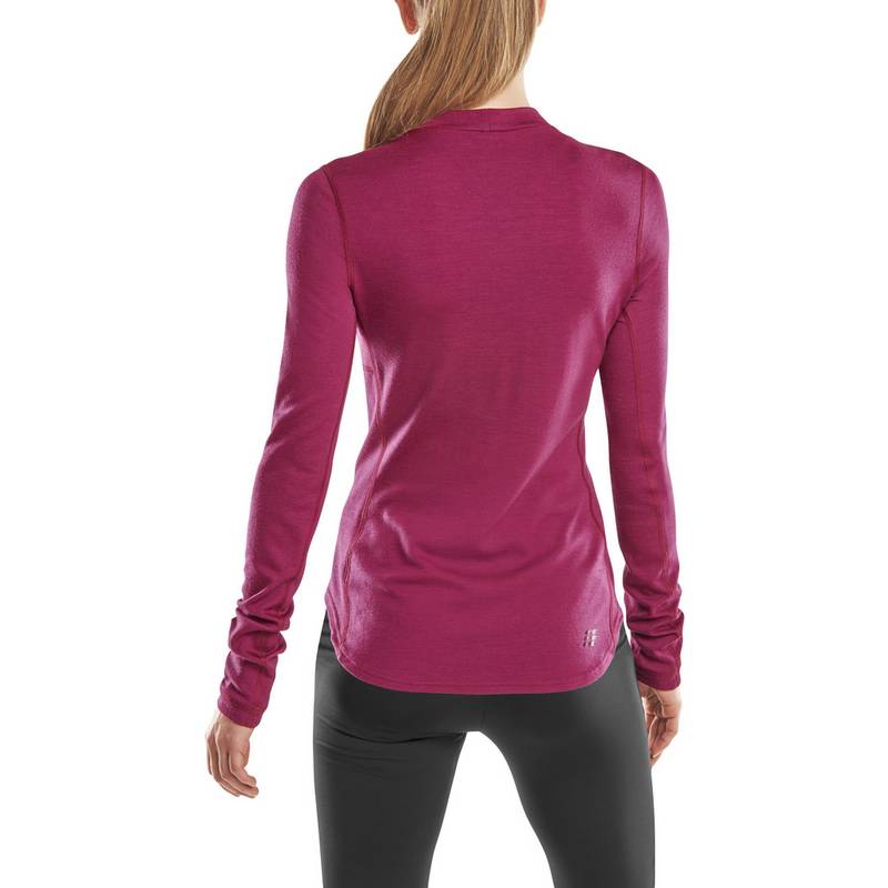 CEP Merino Cold Weather Shirt Longsleeve Laufshirt Damen