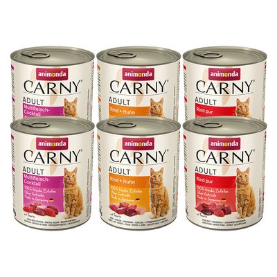 Animonda Carny Adult 6 x 800 g