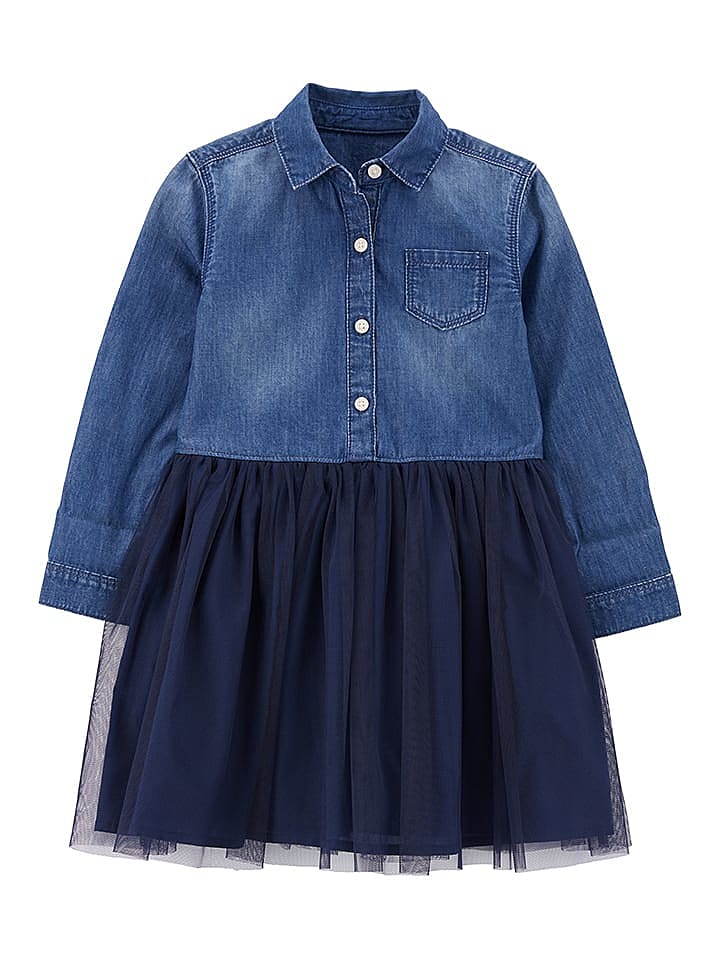 OshKosh Jeanskleid in Blau günstig kaufen 110