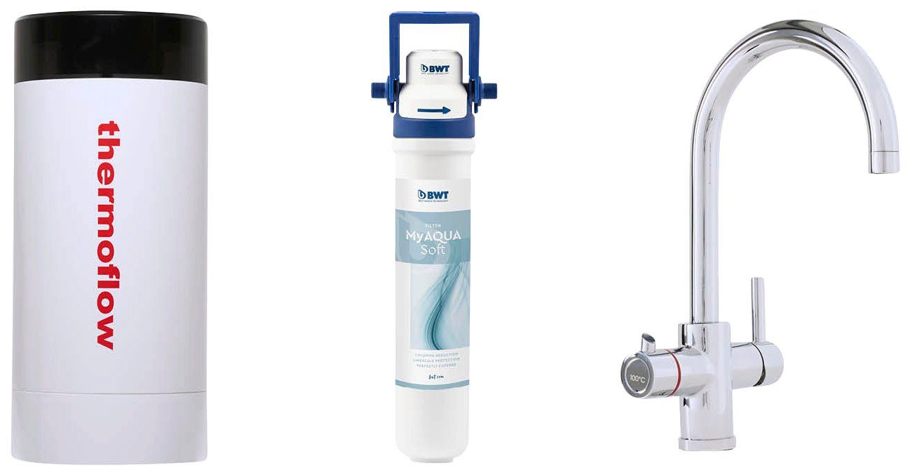 Thermoflow Kochendwassergerät 100 R, 15 °C, max 100 °C, 5 l Wasserspeicher