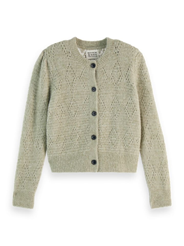 Scotch & Soda Cardigan in Hellgrün günstig kaufen