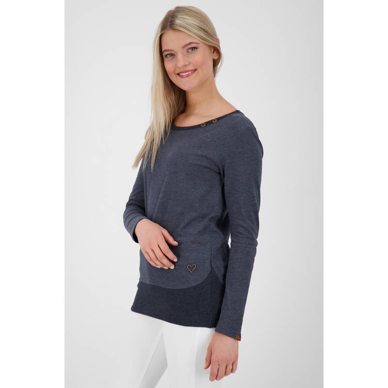 ALIFE AND KICKIN CocoAK A Long Langarmshirt Damen