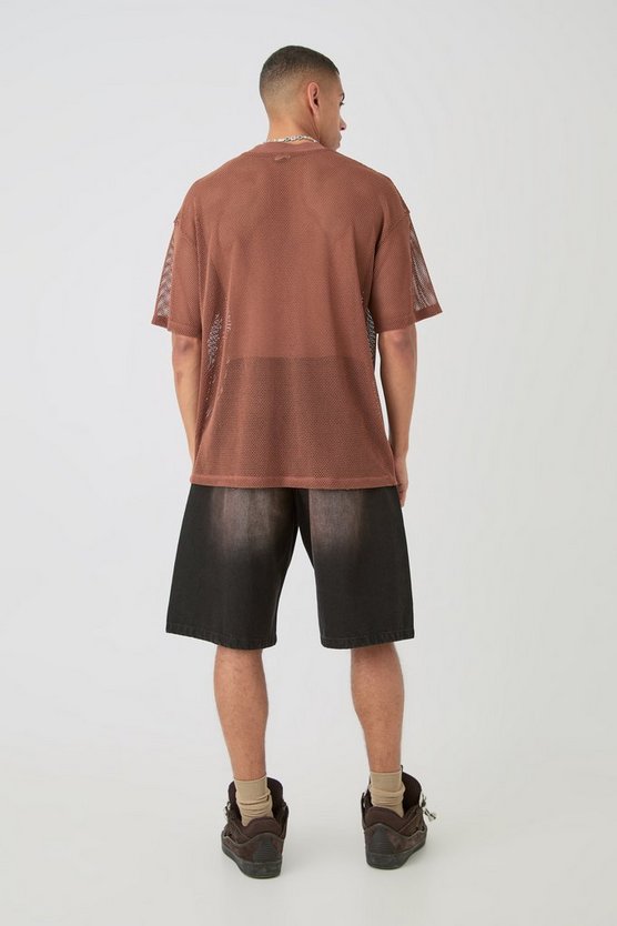 Oversize Mesh T-Shirt