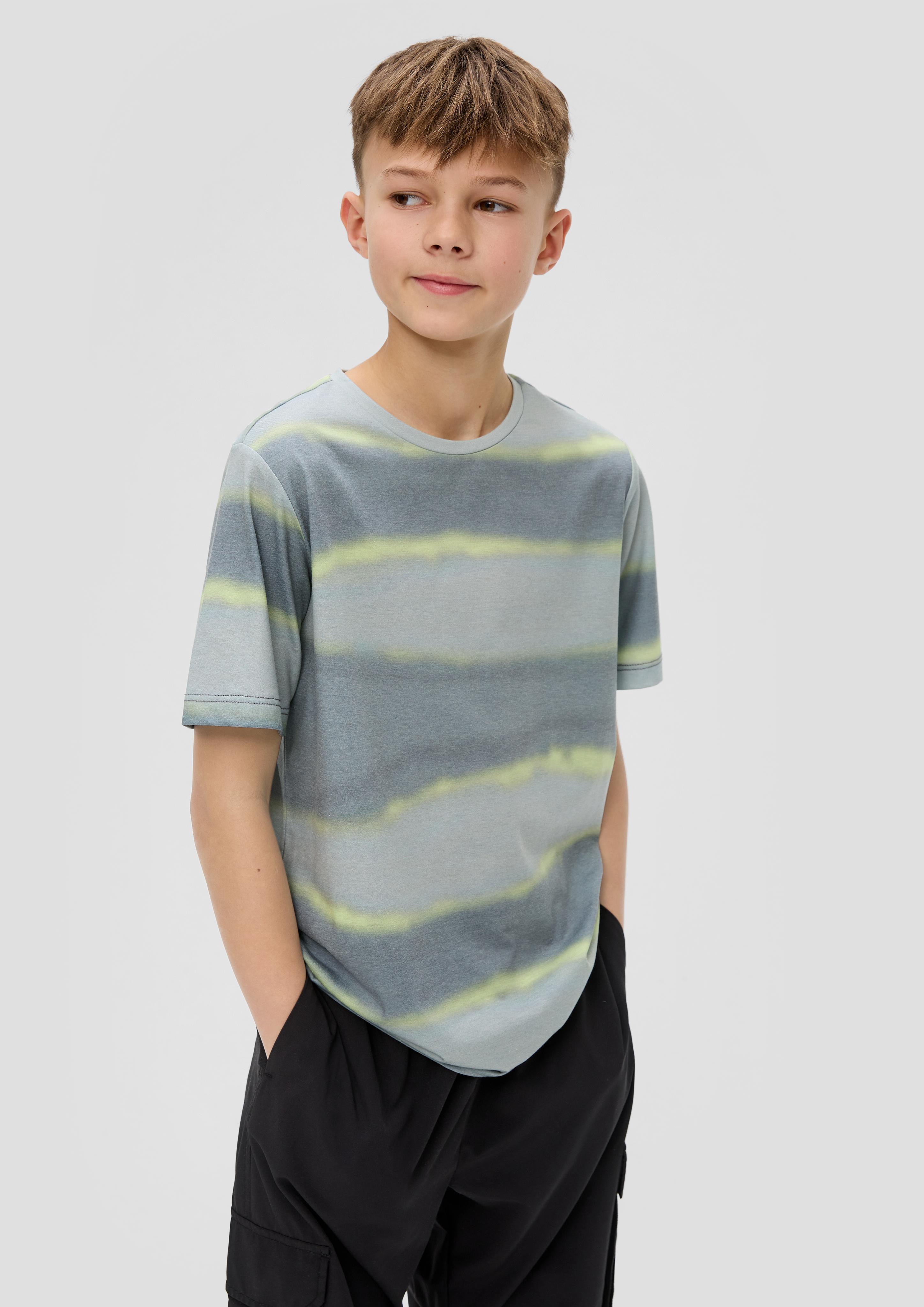 T-Shirt mit All-over-Print  2143084-94D1