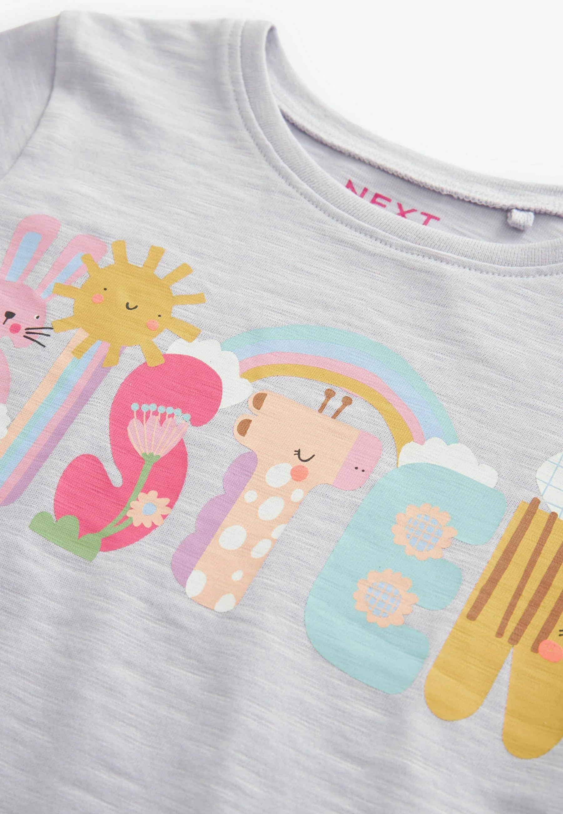Siguiente camiseta estampada