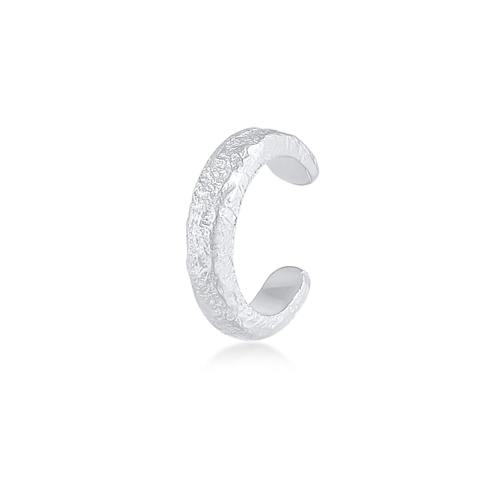 Elli Elli Boucles d'Oreilles Clip d'oreille organique pour dames en argent sterling 92 Boucles d'oreilles