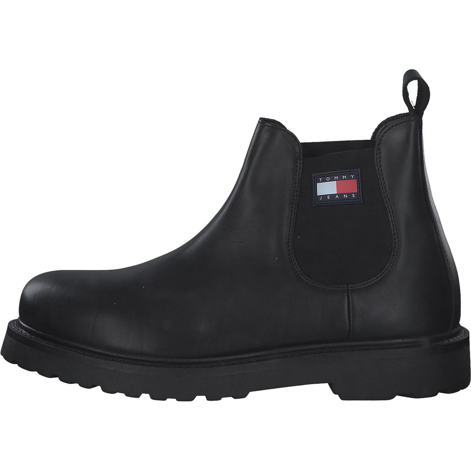 Tommy Hilfiger EM0EM01254, Chelsea Boots, Herren, Schwarz