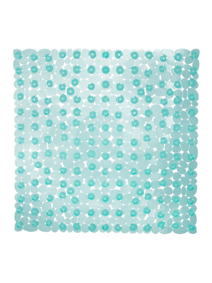 relaxdays Duschmatte in Blau - (B)53 x (T)53 cm günstig kaufen onesize