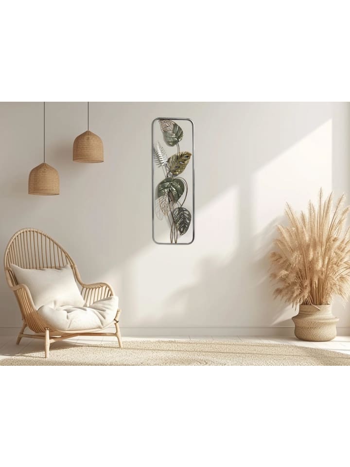 kobolo Metallbild ADANSONI in Grau günstig kaufen onesize