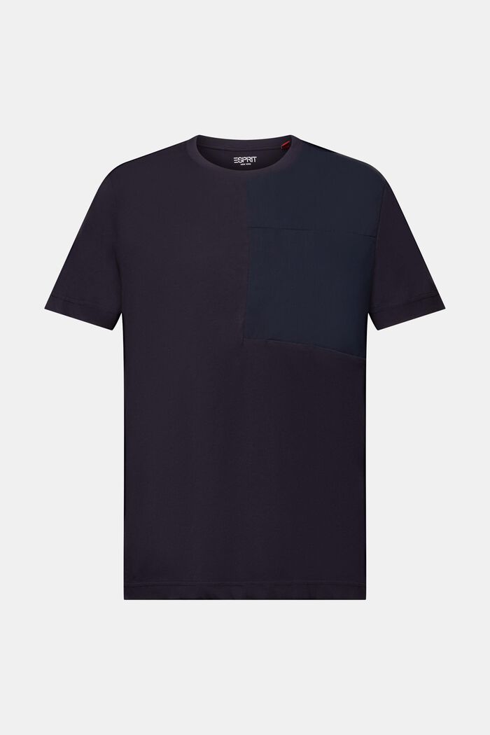 T-Shirt aus Jersey mit Brusttasche